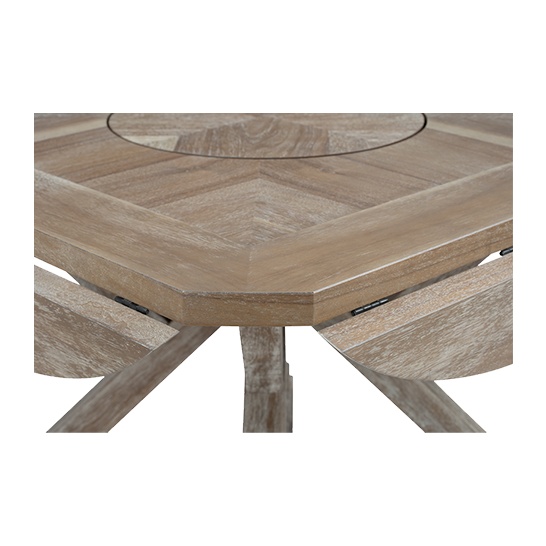MADRID DINING TABLE 4SIDE FOLDING 6SEATER